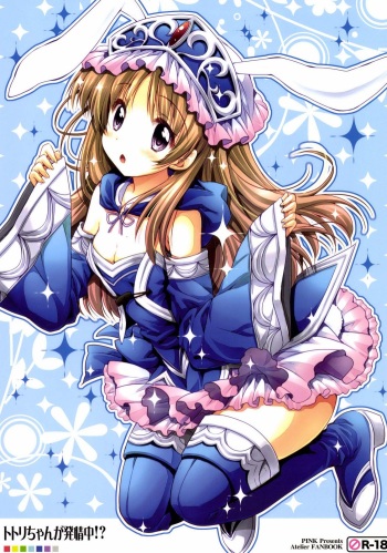 (COMIC1☆8) [PINK (Araiguma)] Totori-chan ga Hatsujou Chuu!? (Atelier Totori) cover