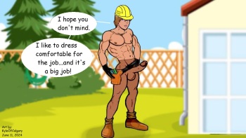 Kyle of Calgary. Hot Hunks - Gay and Bisexual in Pantyhose! cover