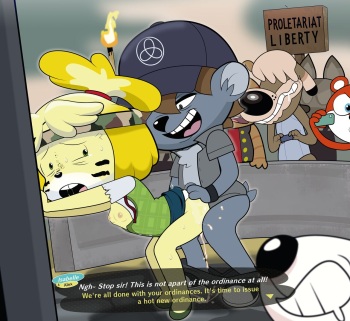 [Gosgoz] Isabelle almost ruins everything (Animal Crossing) cover