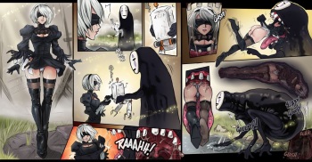 [voraciousmoga] no face vore cover