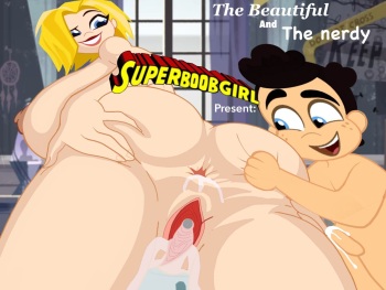 Superboobgirl - the beautiful and the Nerdy (djpaint96) cover