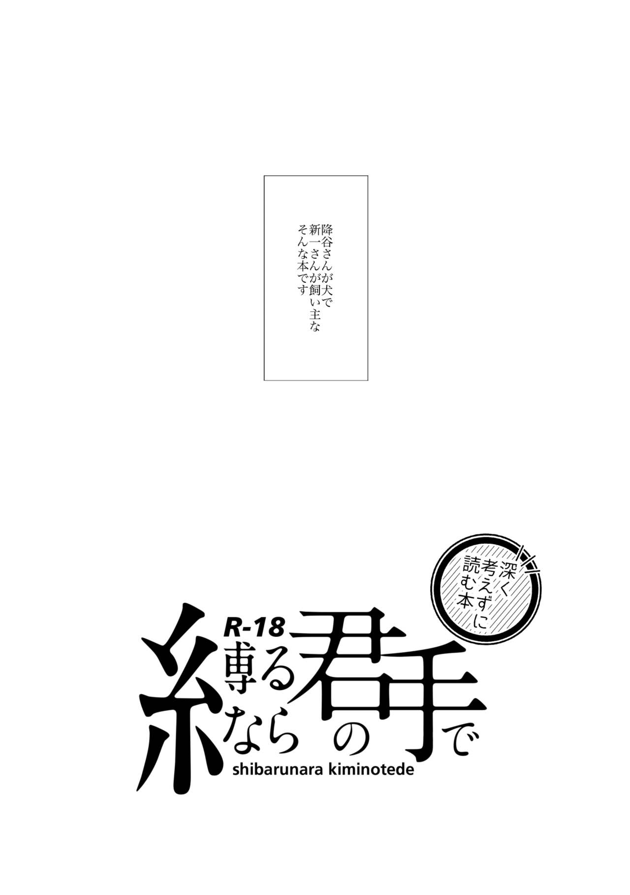 Shibarunara kiminotede page 3 full