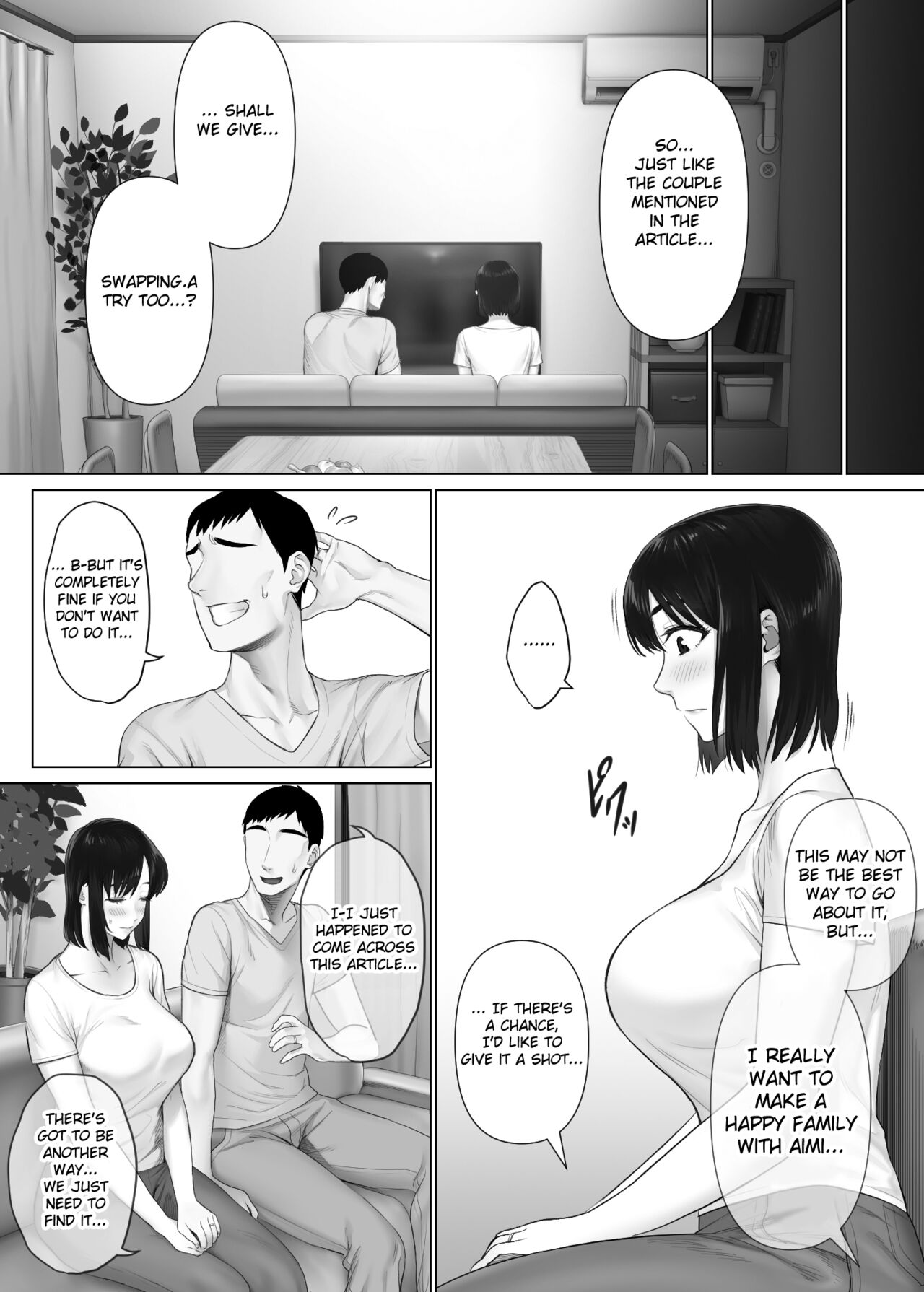 LeveChi na Swapping 1 - Seiheki ni Mezameru Otto Hen - | Swapping on a Whole New Level 1 ~Husband Awakening to His Kinks~ page 11 full