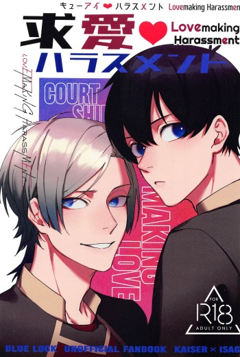 (Seishun Egoism 3) [Ooinuza α-sei (INU, Nanako)] Kyuuai Harassment - Lovemaking Harassment (Blue Lock) cover