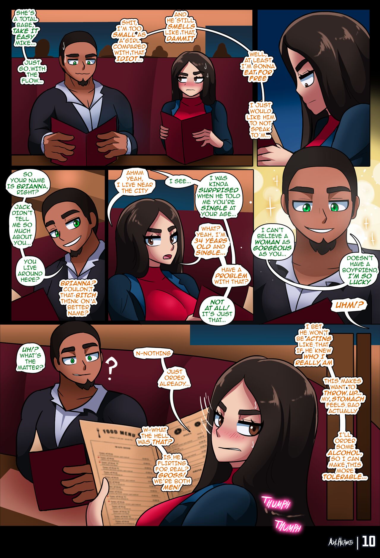 Drunken Gal Vol. 5: The Dinner page 12 full
