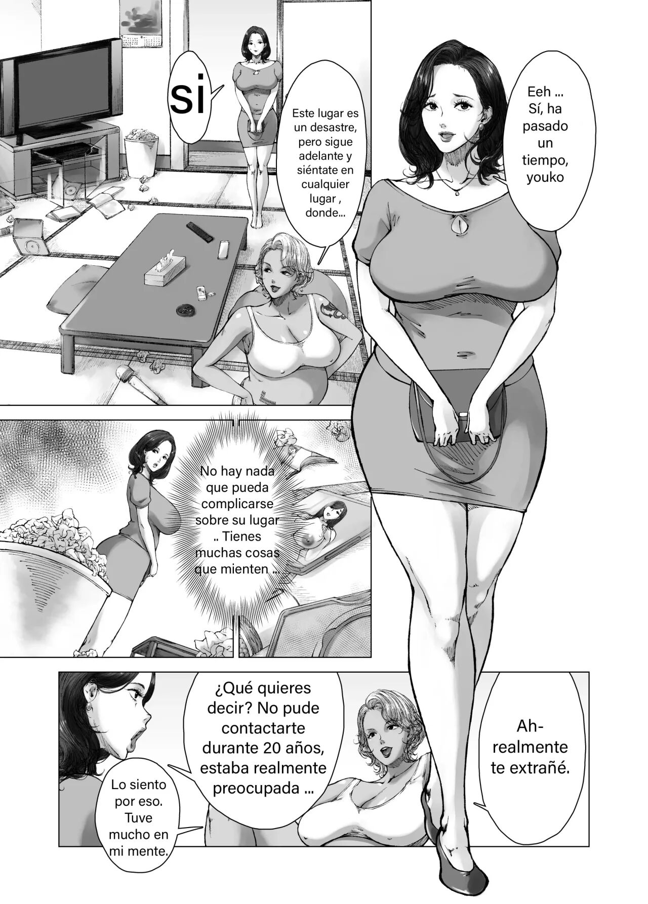 Mama kara Hajimaru Nikubenki Seikatsu page 4 full