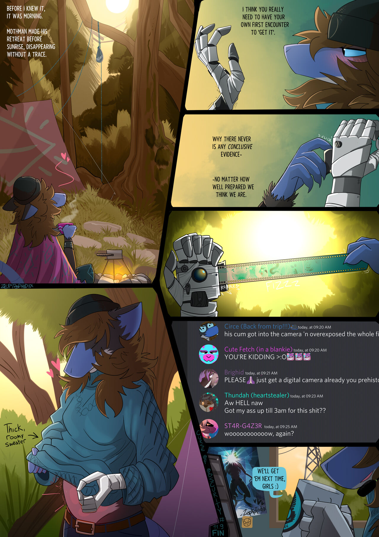 Curse Of Obscurity #11 - Mothman page 9 full