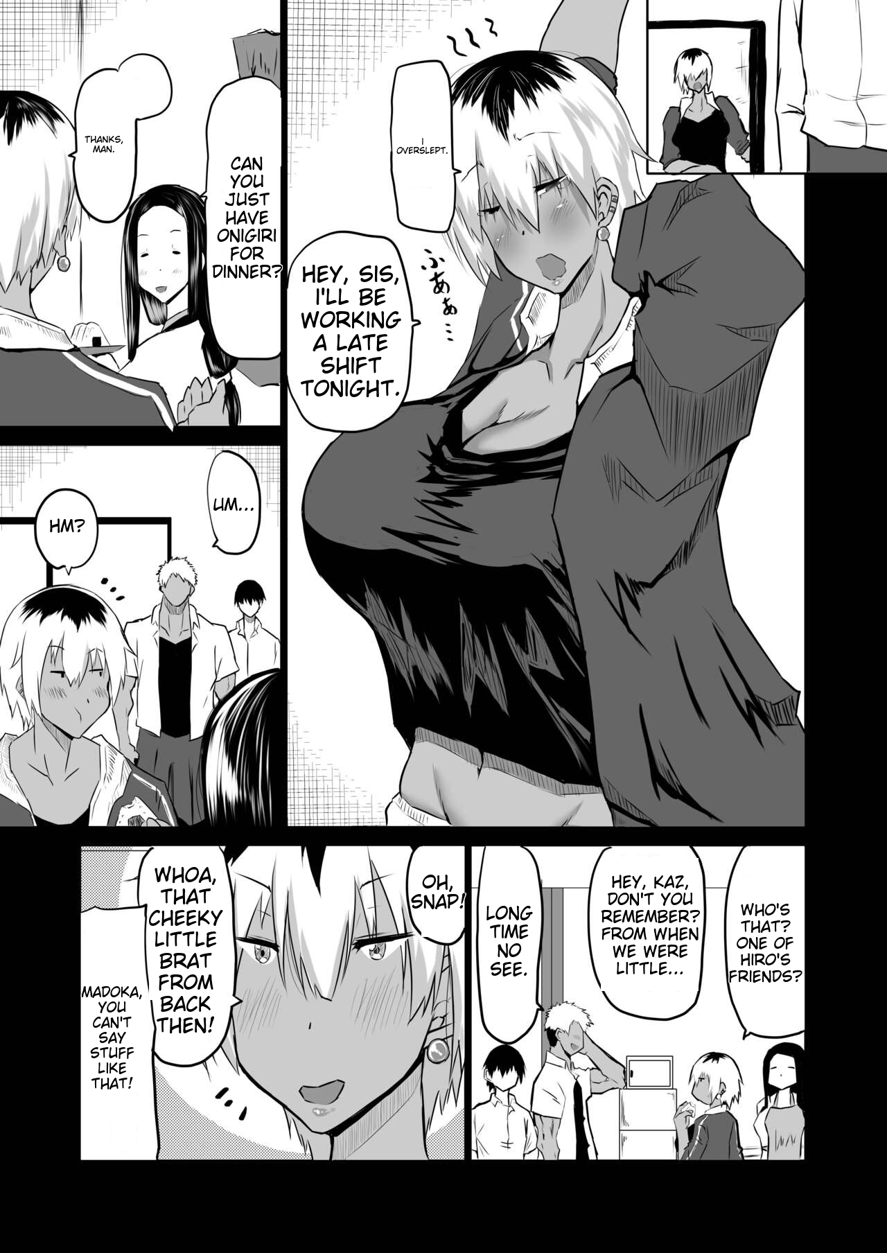 Tomodachi ga Boku no Oba to Mama de Gachinuki-1280x page 12 full