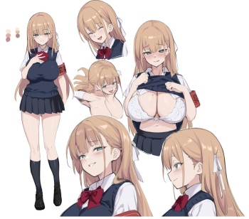 [TRY] Akogare no Seitokaichou ga Kyonyuu Sugiru Ken [Decensored] cover