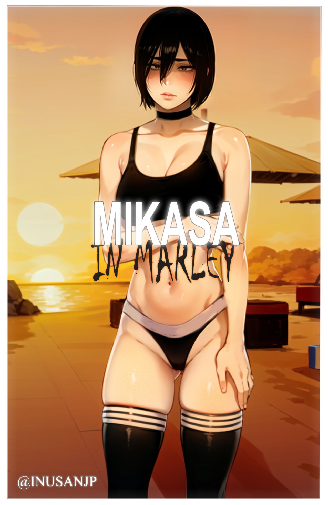 Mikasa in Marley 1-4 page 8 full
