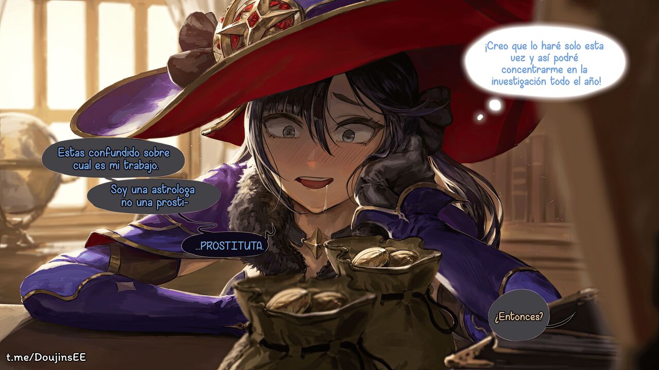 Astrologist  Mona-Chan vende su coño por Moras page 11 full