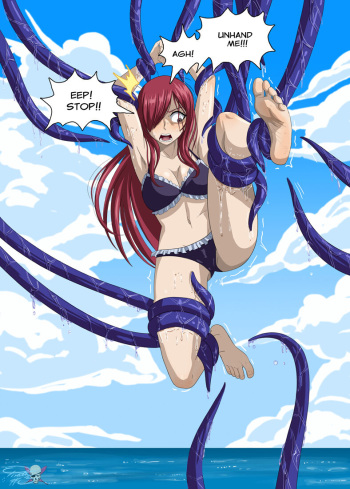 [Pirata3] Erza Tentickles Trouble! cover
