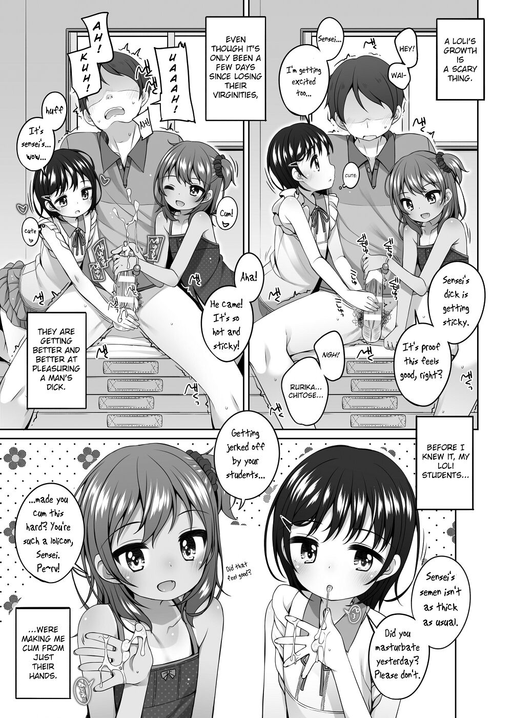 Rurika to Chitose to Sensei to | Rurika & Chitose With Sensei page 12 full