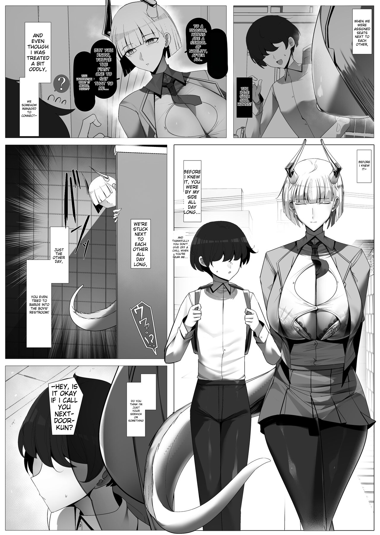 Osoware! Dekachichi Boyish Ryuumusume!! page 3 full
