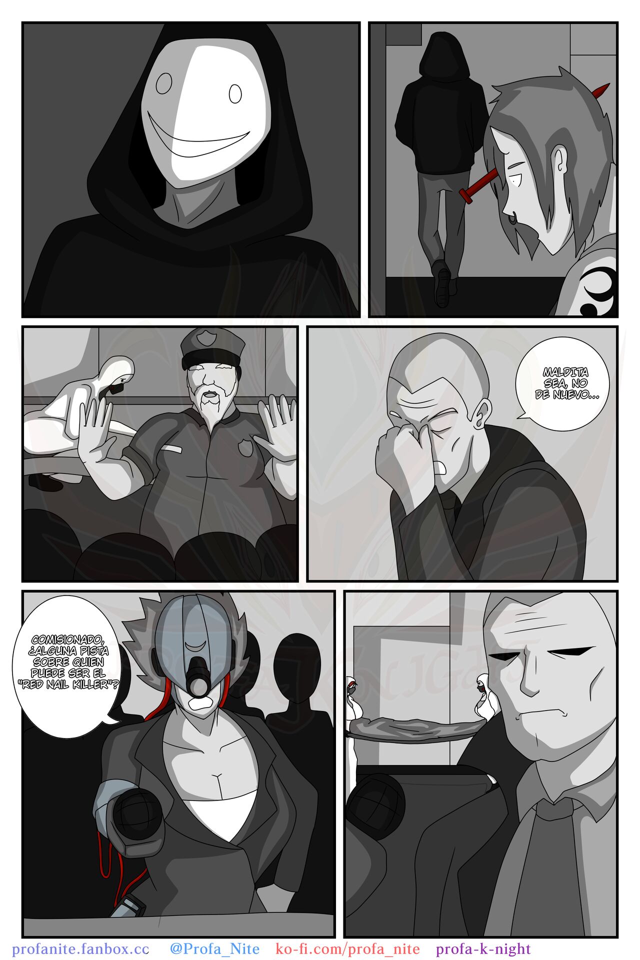 Uncanny Gray: The Dark/Light City #1: The Red Nail Killer page 2 full