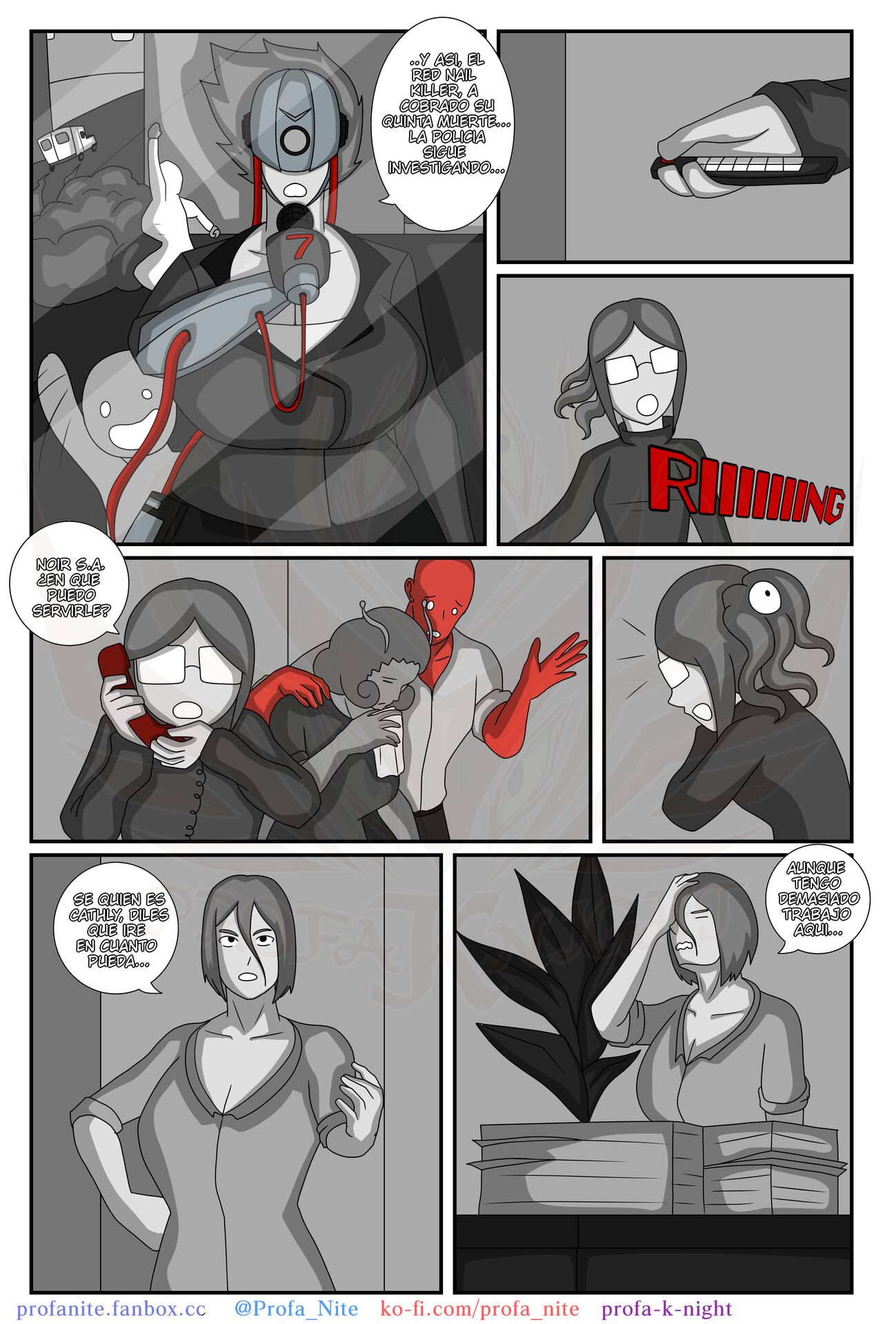 Uncanny Gray: The Dark/Light City #1: The Red Nail Killer page 3 full