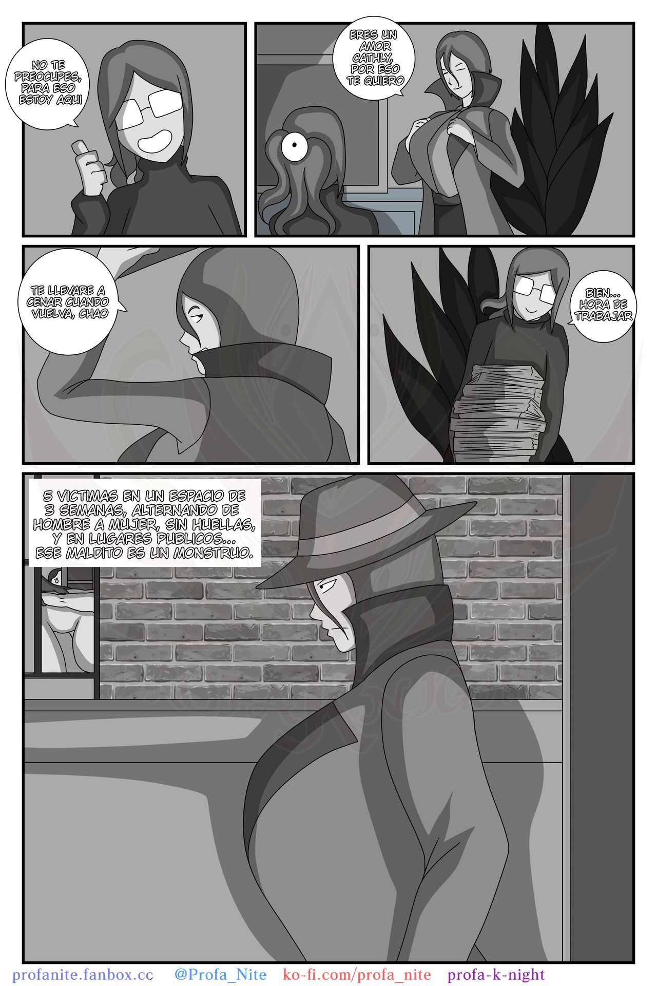 Uncanny Gray: The Dark/Light City #1: The Red Nail Killer page 4 full