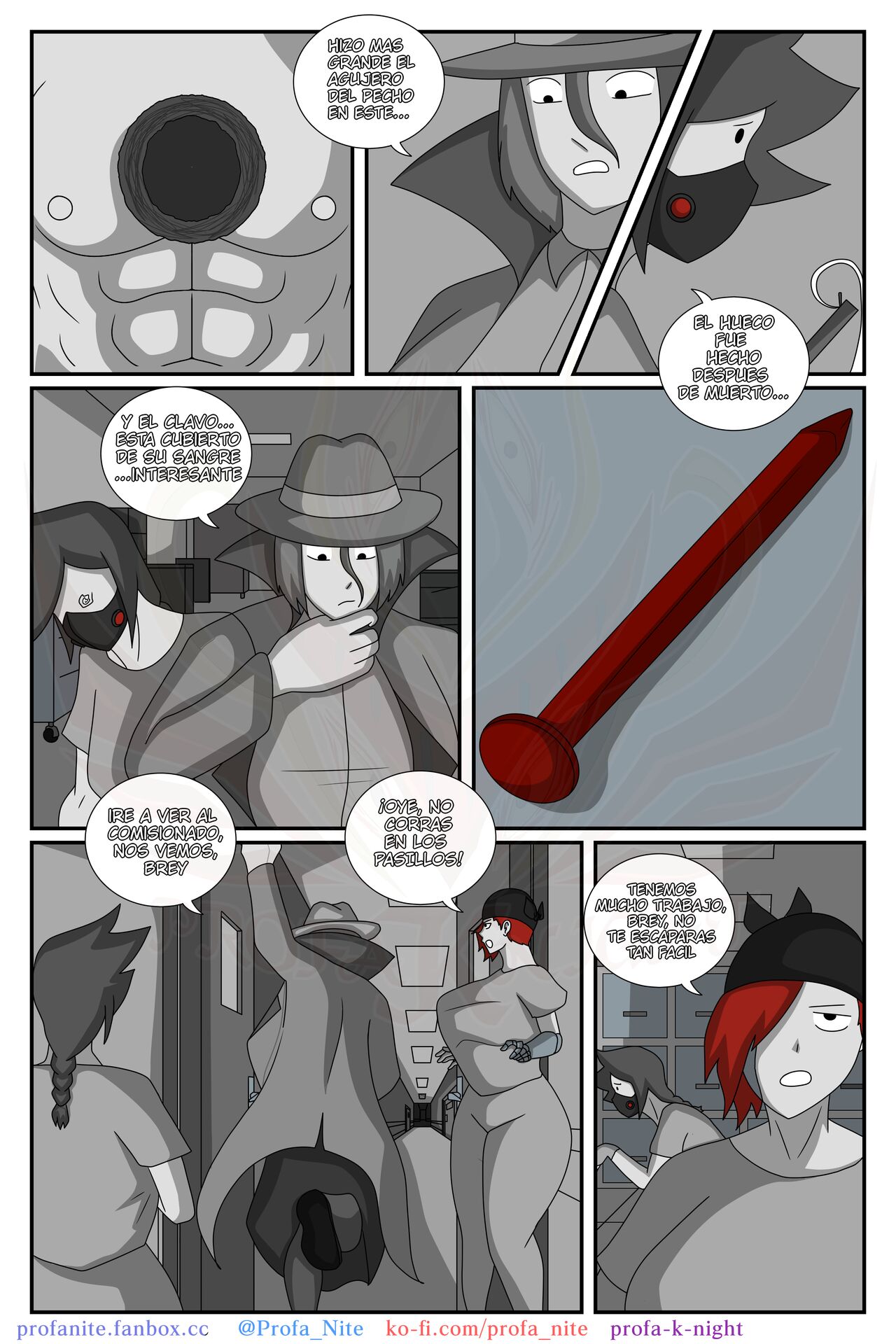 Uncanny Gray: The Dark/Light City #1: The Red Nail Killer page 6 full