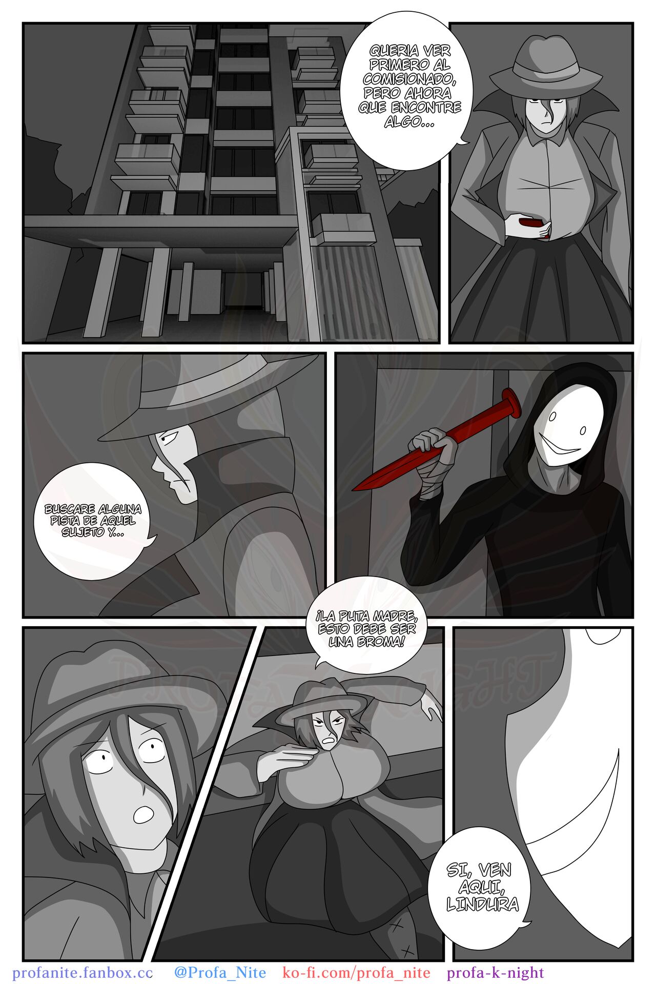 Uncanny Gray: The Dark/Light City #1: The Red Nail Killer page 9 full