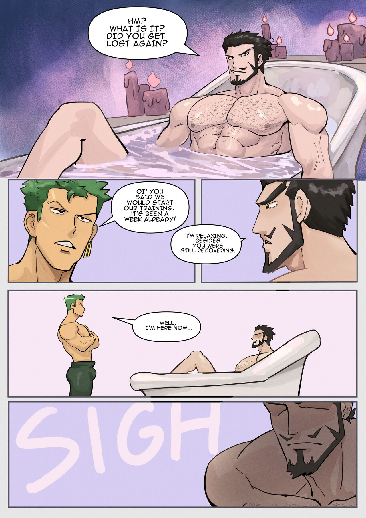 Mihawk x Zoro page 2 full
