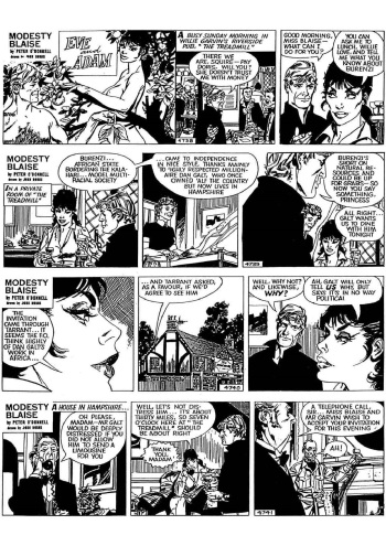 [Pat Wright] Modesty Blaise - Eve and Adam [English] cover