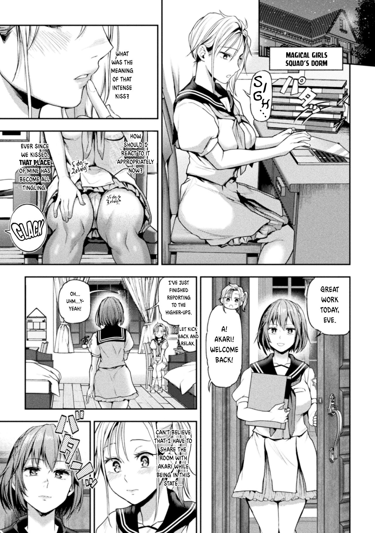 Eigyou Mahou Shoujo ga Kiss Shitara Ch. 1-3 | When Magical Girls Kiss Chapter 1-3 page 11 full