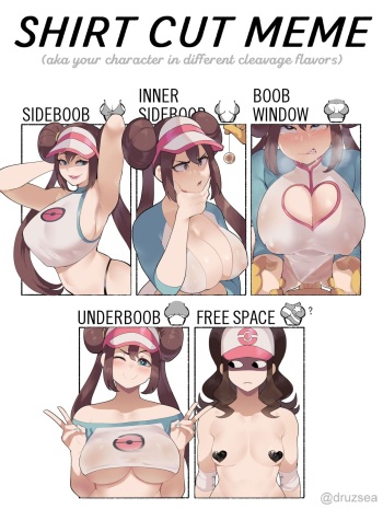 [Thiccwithaq] Shirt Cut Meme (Pokemon) cover