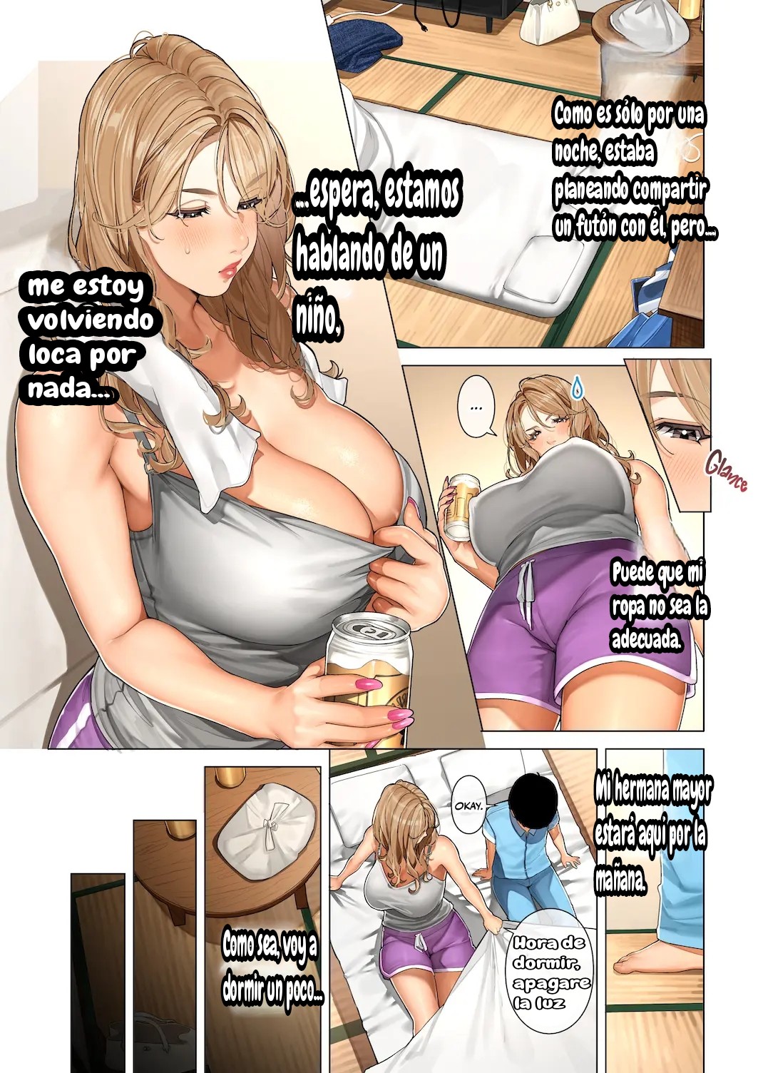 Gal Mama Anna-san page 12 full