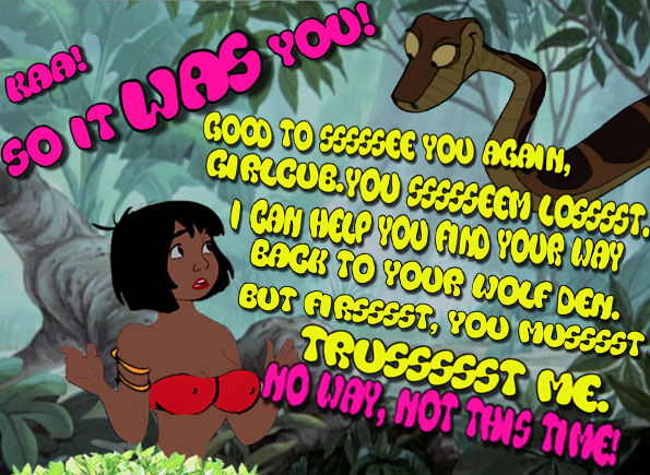 Kaa and Mowgli page 3 full