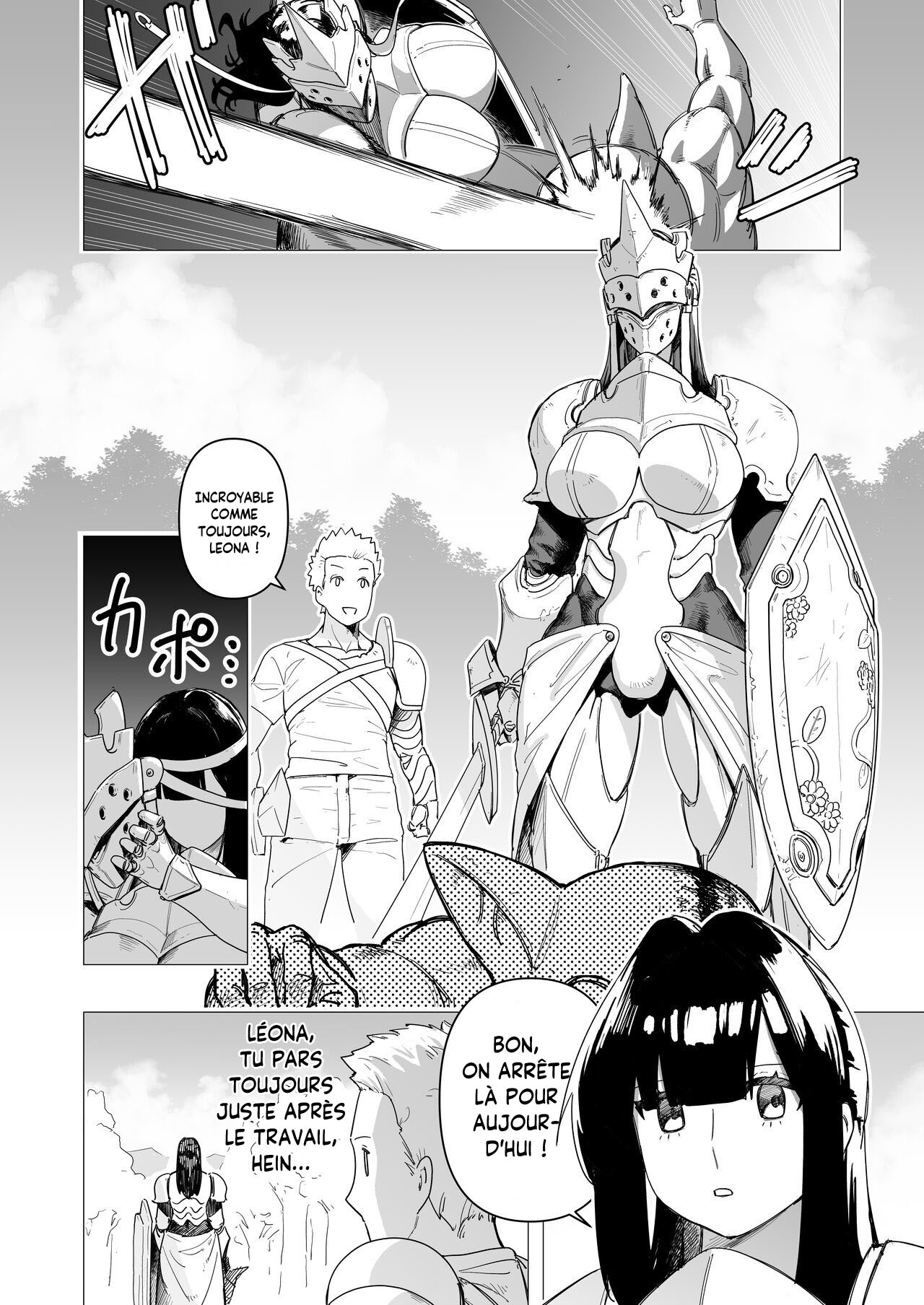 Tank Onna Kishi wa Dakaretai. | La Chevalière en Armure Lourde veut être Enlacée page 4 full