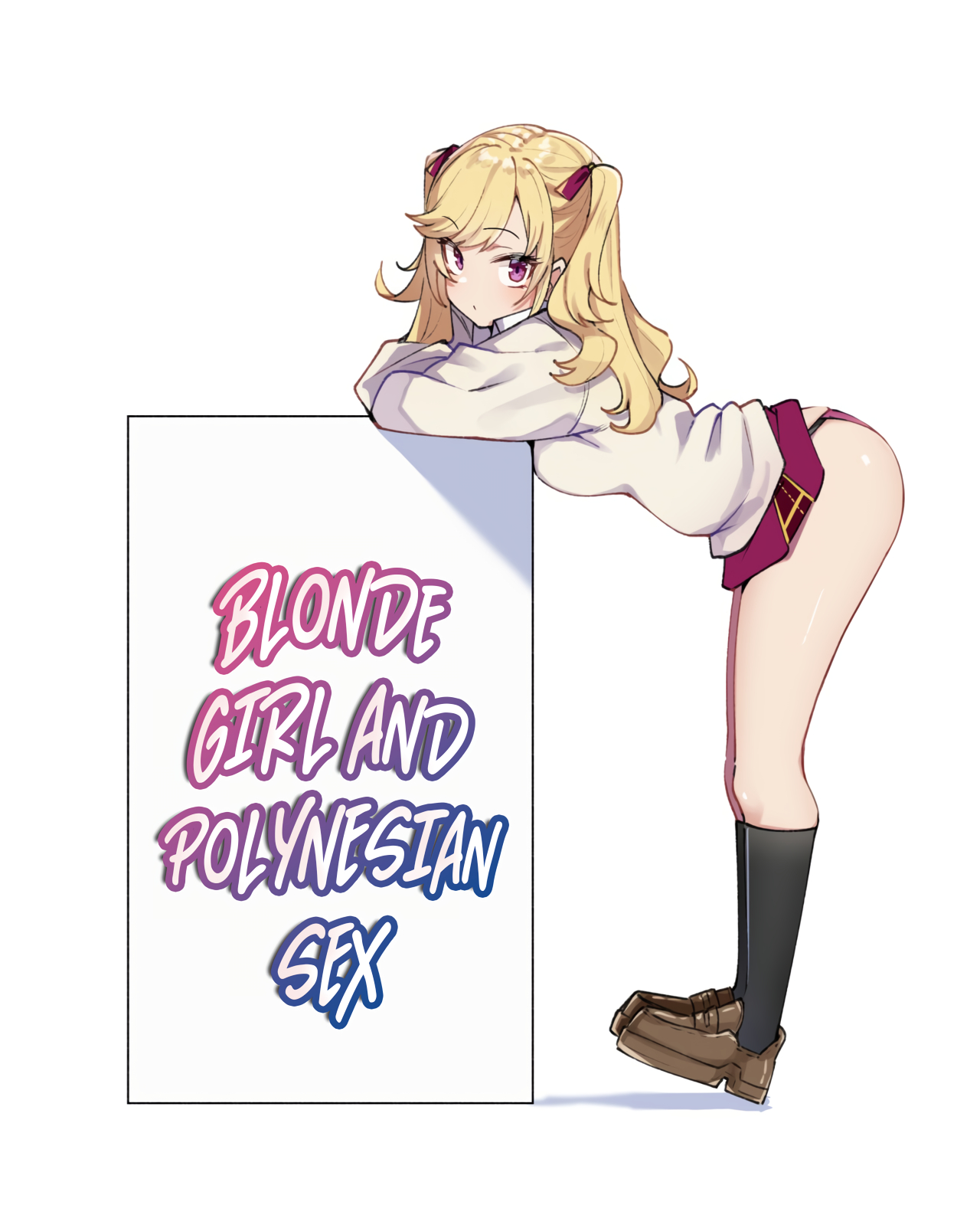Kinpatsu Girl to Polynesian Sex | Polynesian Sex with a Blonde Gal page 1 full