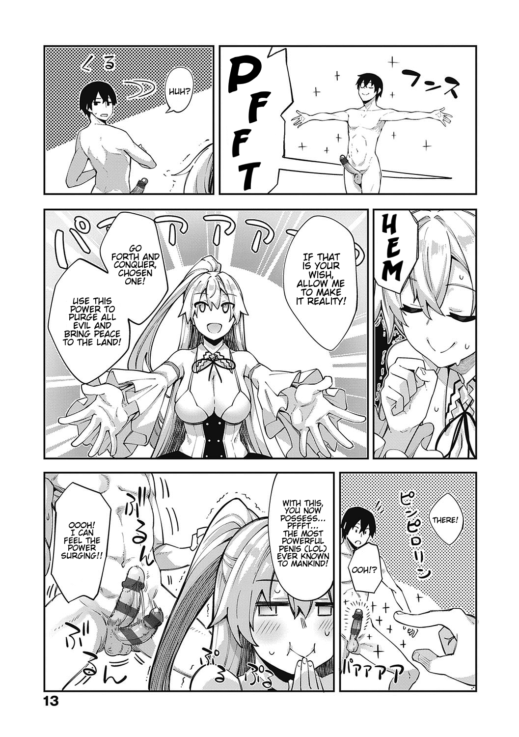Isekai Kita node Sukebe Skill de Zenryoku Ouka Shiyou to Omou page 12 full