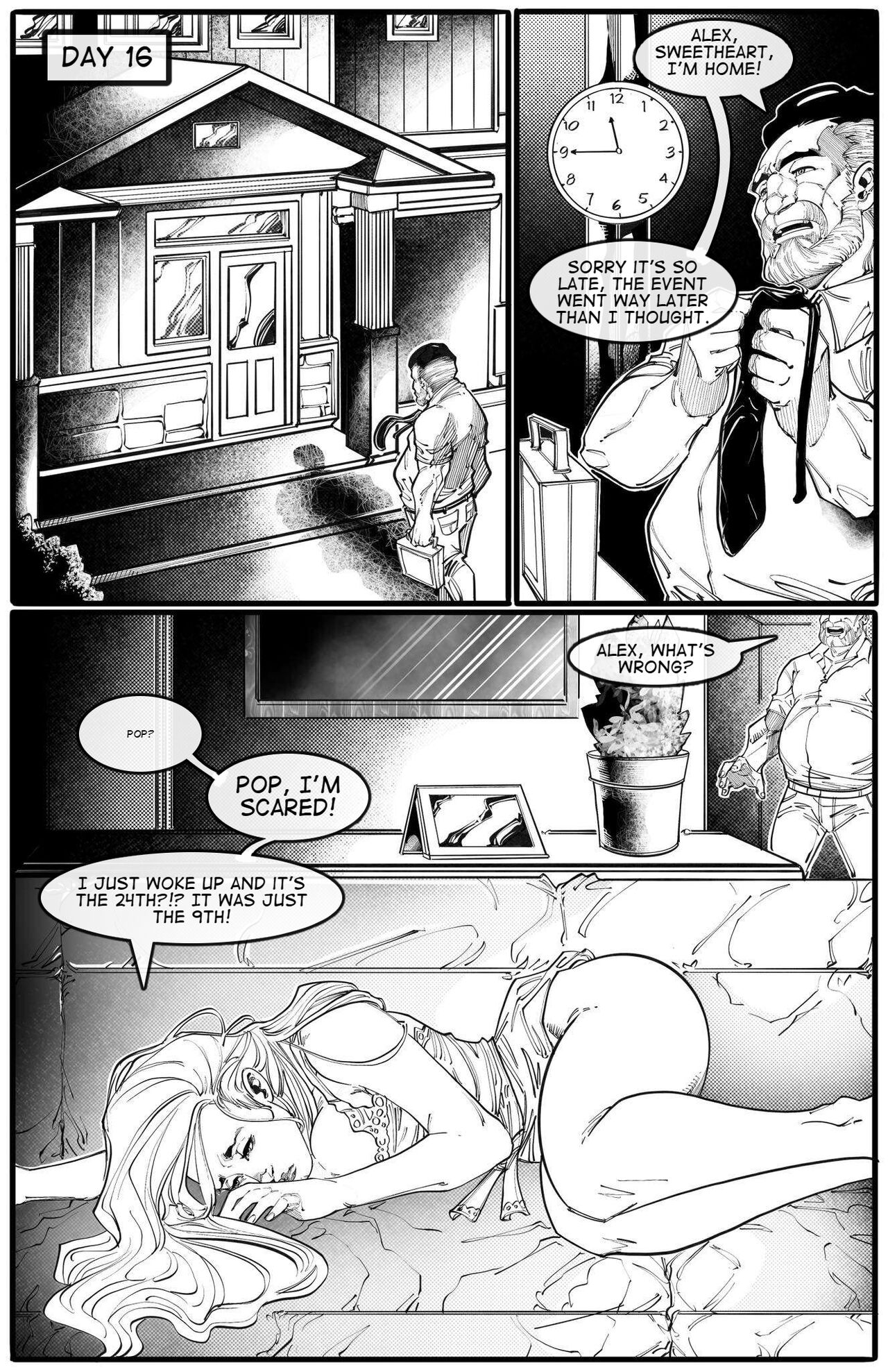 Cabin in the Morning Woods: Prequel page 11 full