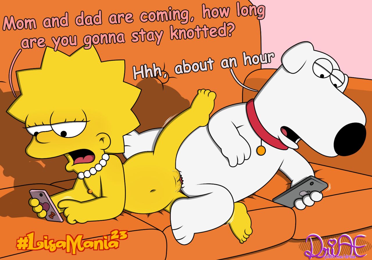 Lisa & Brian in the sofa  Lisamania page 10 full