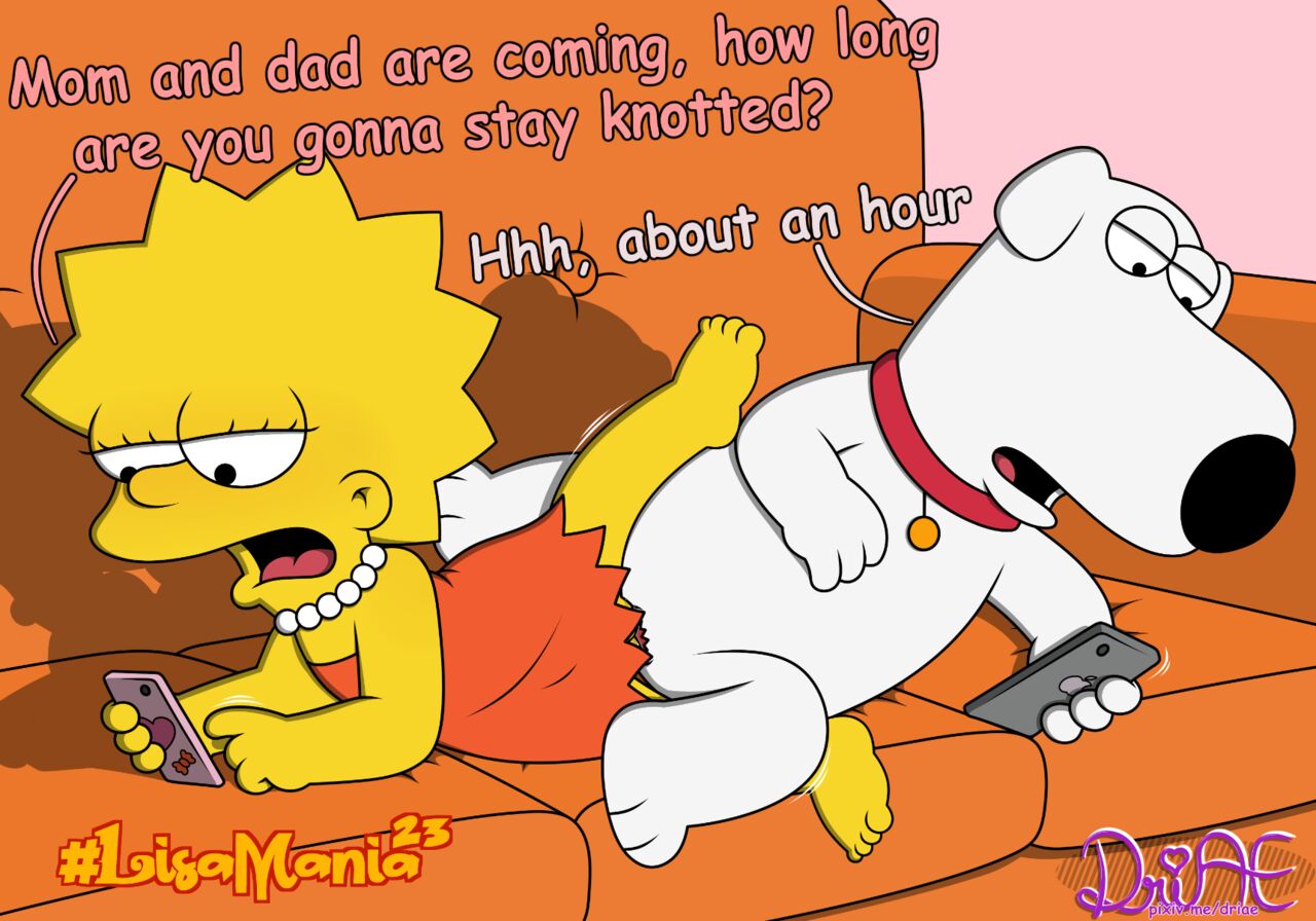 Lisa & Brian in the sofa  Lisamania page 11 full