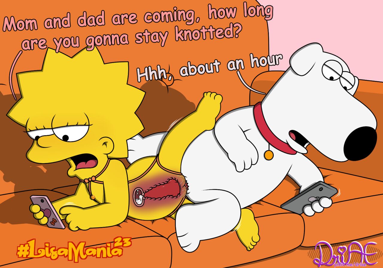 Lisa & Brian in the sofa  Lisamania page 5 full