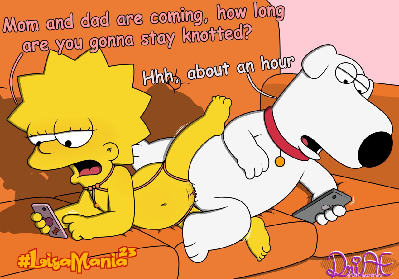 Lisa & Brian in the sofa  Lisamania page 6 full