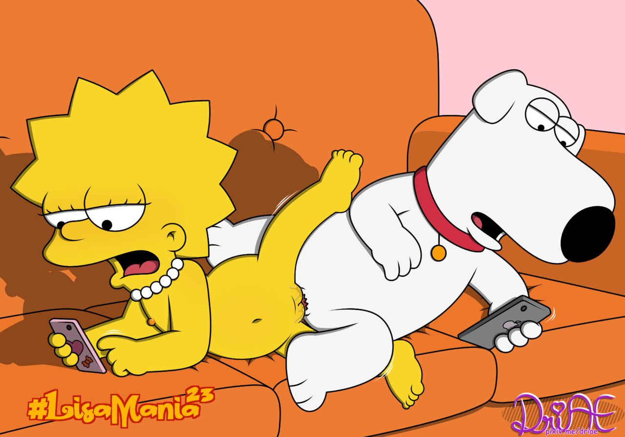Lisa & Brian in the sofa  Lisamania page 7 full