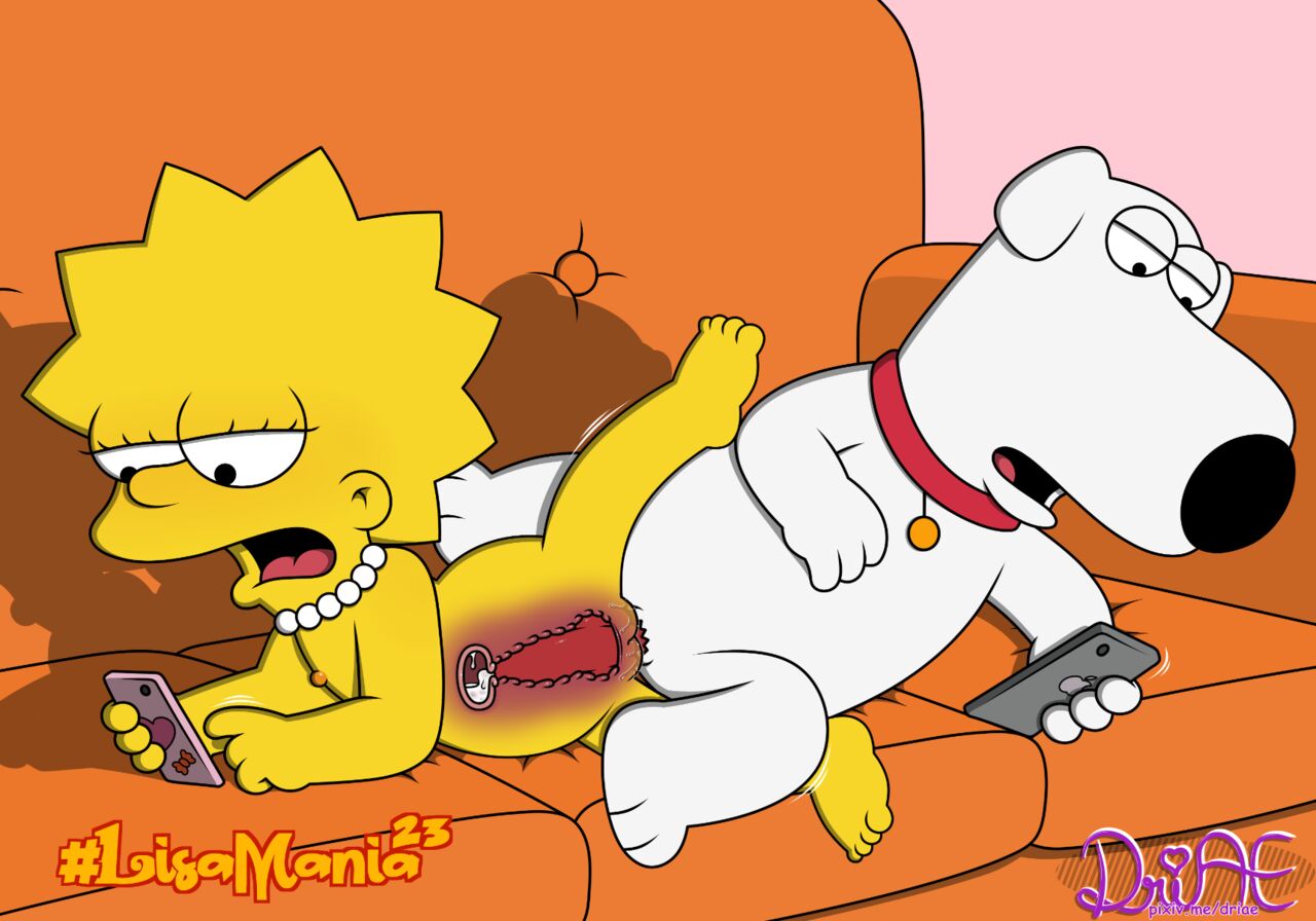 Lisa & Brian in the sofa  Lisamania page 8 full