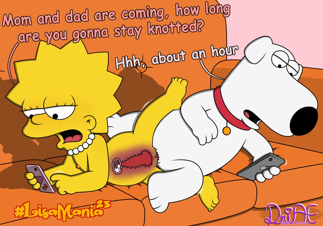 Lisa & Brian in the sofa  Lisamania page 9 full