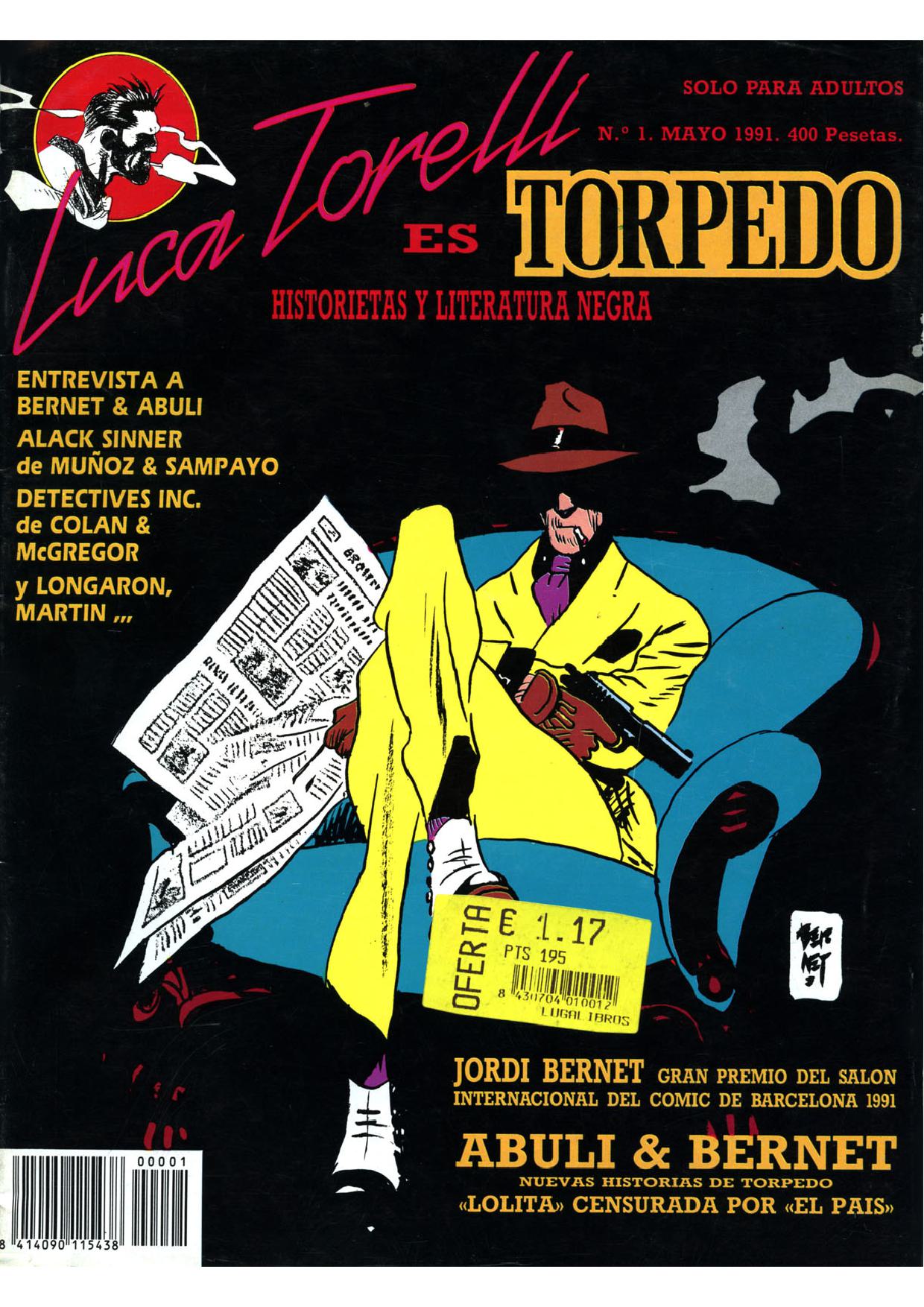 Luca Torelli es Torpedo #1 page 1 full