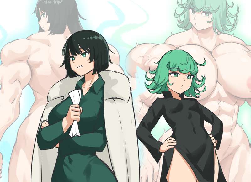 Tatsumaki & Fubuki Comic page 1 full