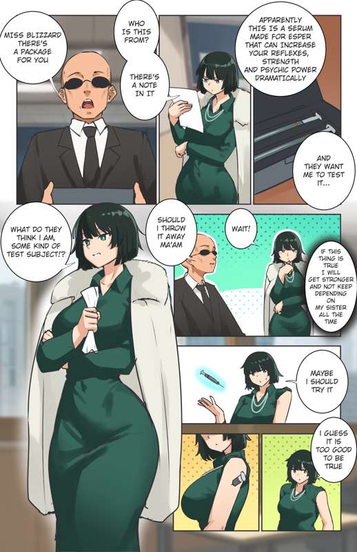 Tatsumaki & Fubuki Comic page 2 full