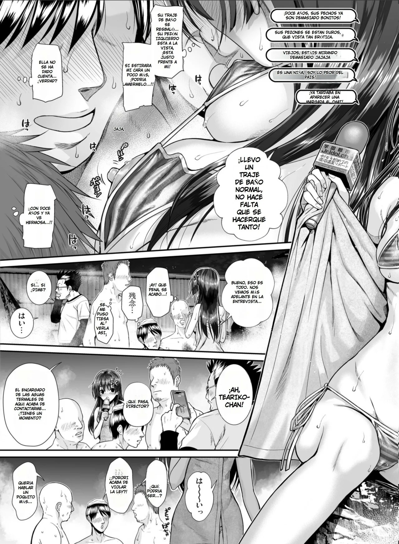 Saten-san Onsen Report Suru Natsu - Saten-san's Hot Spring Report Summer  | Saten-san Informa Sobre las Aguas Termales del Verano page 11 full