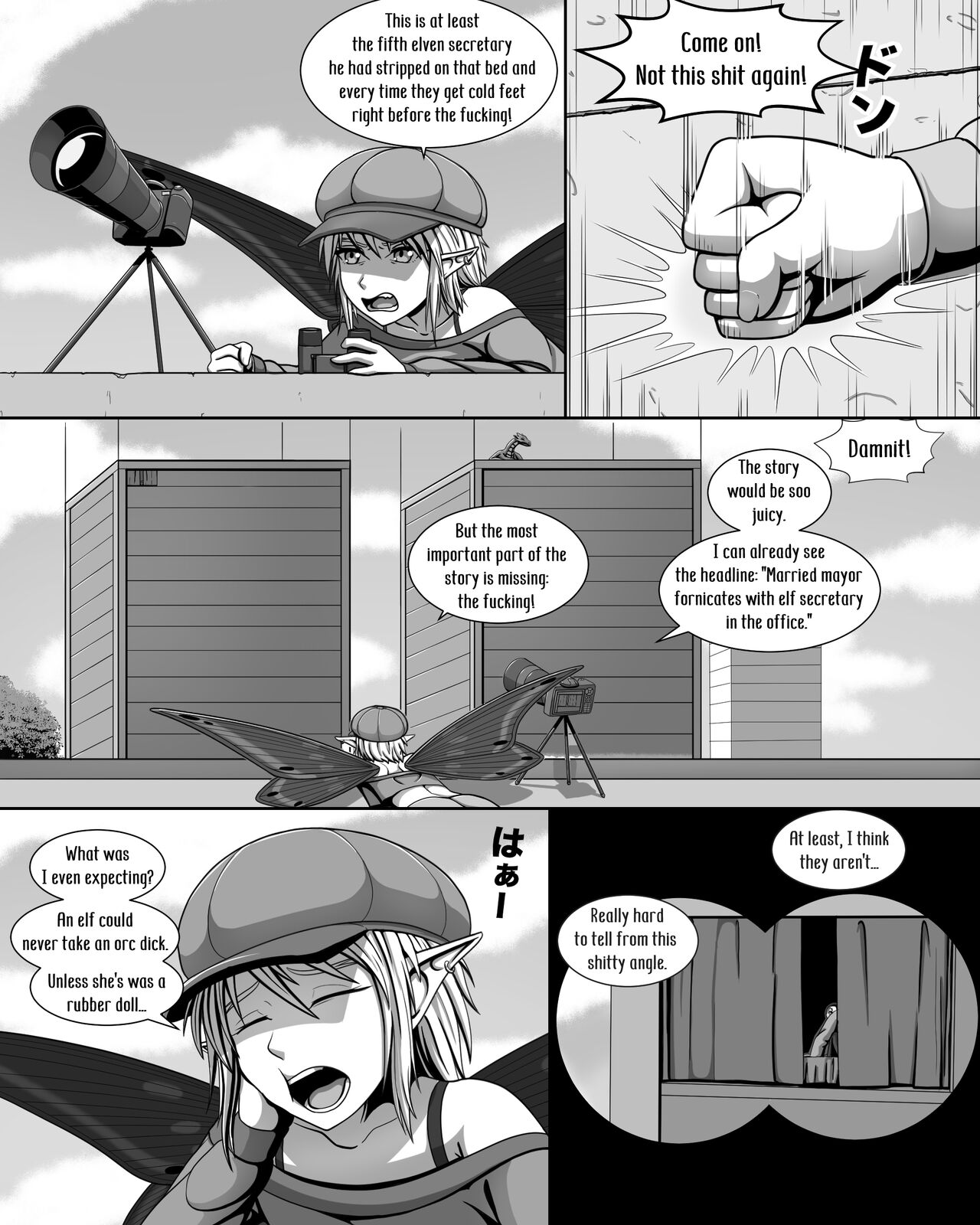 Yousei Tokushuu Shichou no Himitsu | Fairy Feature: The Mayor's secret page 6 full