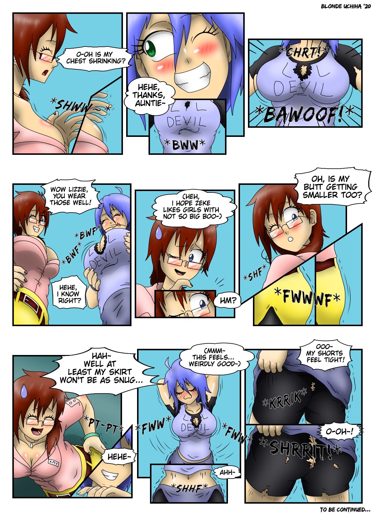 Lizzie & Amy's Swappin' Good Time page 5 full