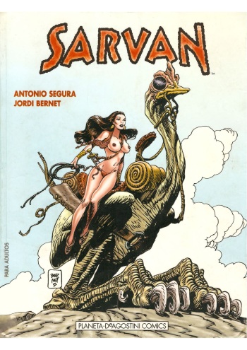 [Jordi Bernet] Sarvan [Spanish] cover
