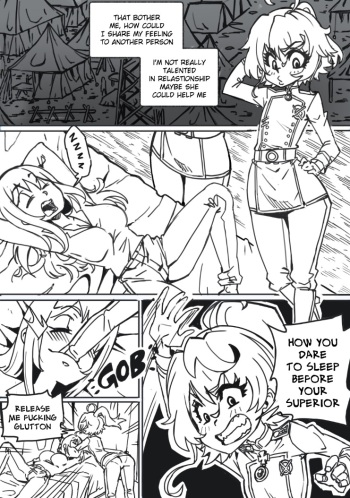 Tanya in the evil vore world (vore) cover