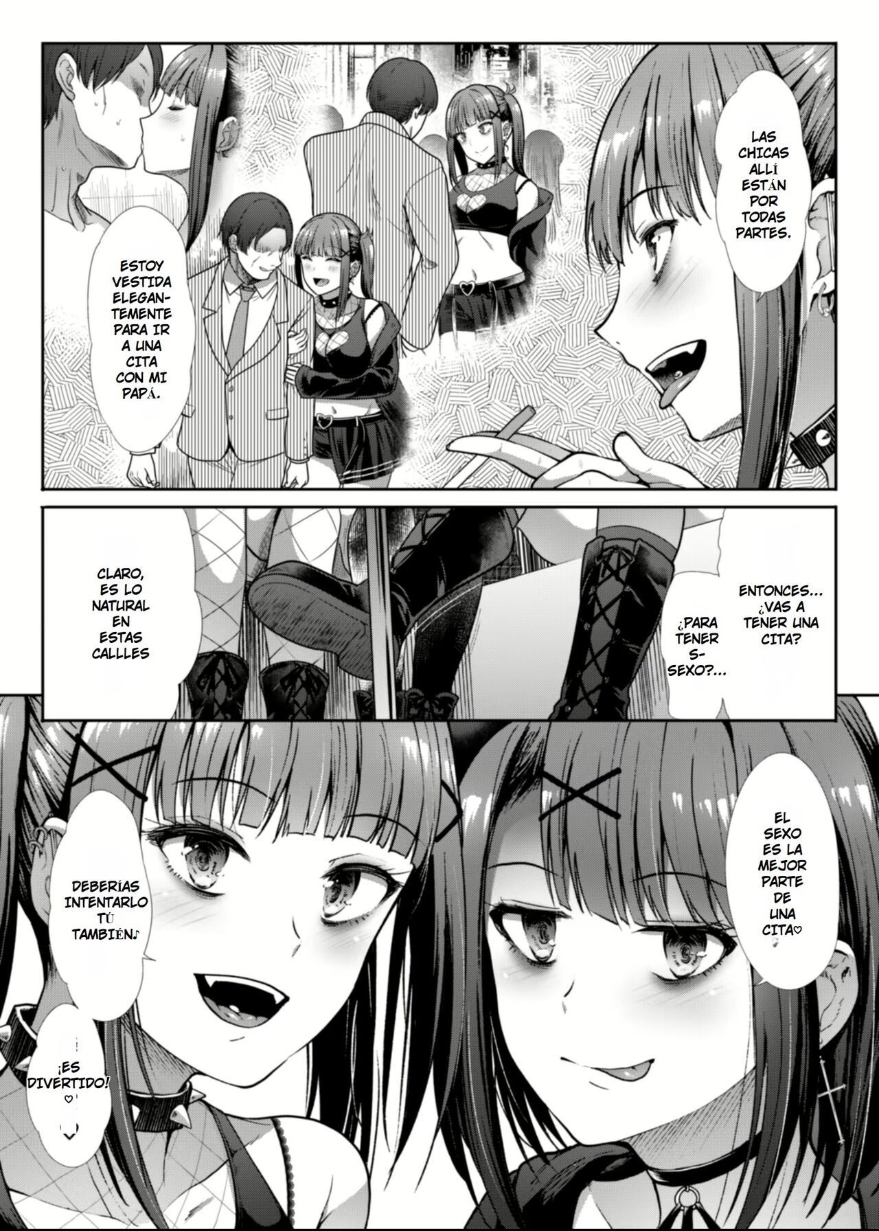 DANGEROUS BITCHS ~ Jiraina Boku no Shiboritora Rekkusu ~ | CHICAS PELIGROSAS ~ Mi Minita Está Siendo Explotada ~ page 6 full