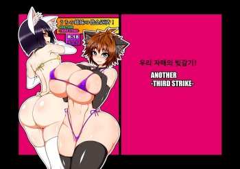 [Hatomame (Ago)] Uchi no Shimai no Shakkin Hensai ANOTHER-THIRD-STRIKE | 우리 자매의 빚변제 ANOTHER-THIRD-STRIKE [Korean] [Digital] cover